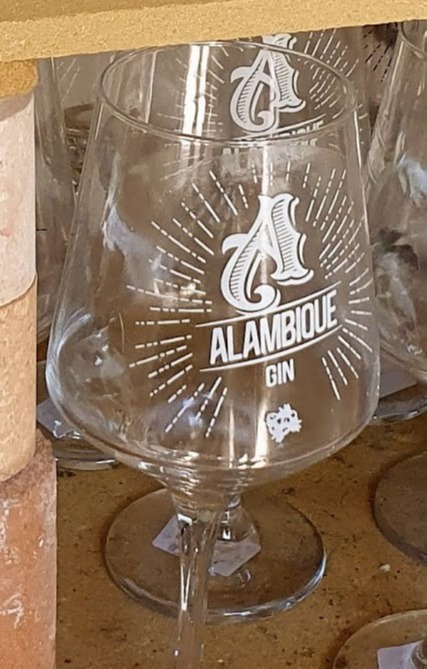 Calco vitrificable Alambique