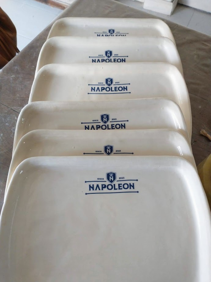 Calco vitrificable Napoleón