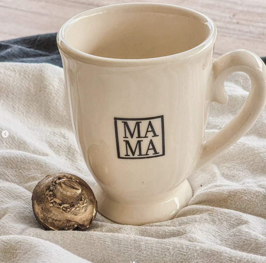 Calco vitrificable Taza Mamá